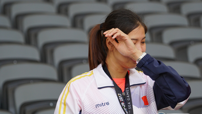 VĐV Việt Nam khóc tức tưởi vì bị chia HC vàng SEA Games