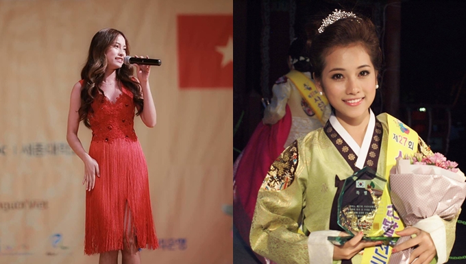 Truy lùng cô gái xinh như hotgirl thắng áp đảo các cuộc thi dành cho người Việt tại Hàn