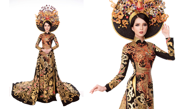 Đại diện Việt Nam xuất sắc đạt Top 3 trang phục đẹp nhất tại Miss Asia Pacific International 