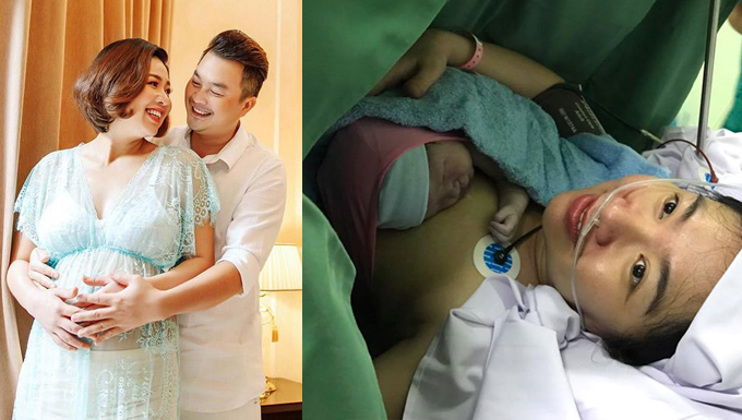 Diễn viên Lê Khánh sinh con trai đầu lòng ở tuổi 37