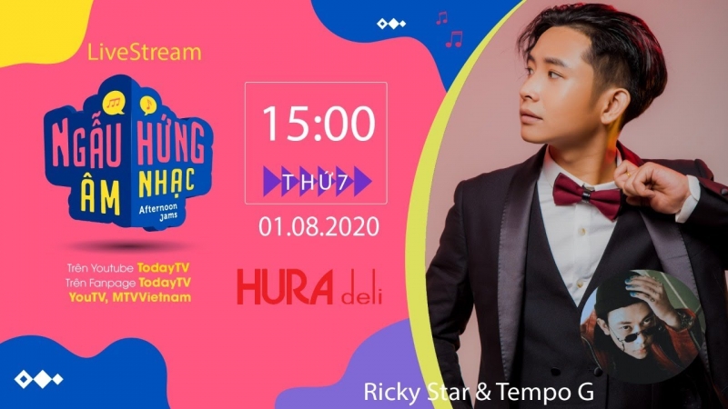 Ngẫu hứng âm nhạc cùng ca sĩ Ricky Star & Tempo G | #Music today #WithMe | Afternoon Jams | TodayTV